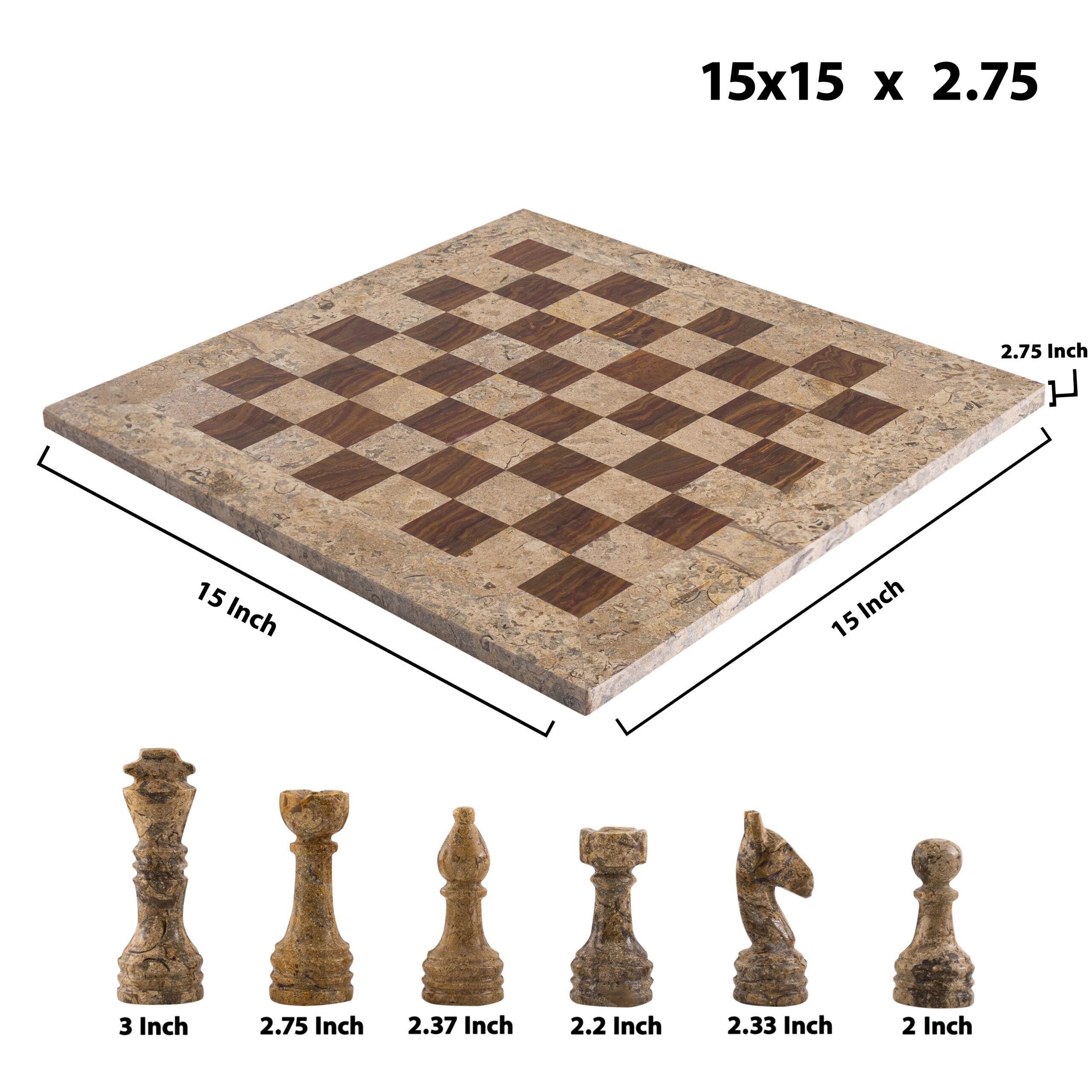 Dust & Old Copper Chess (15x15)