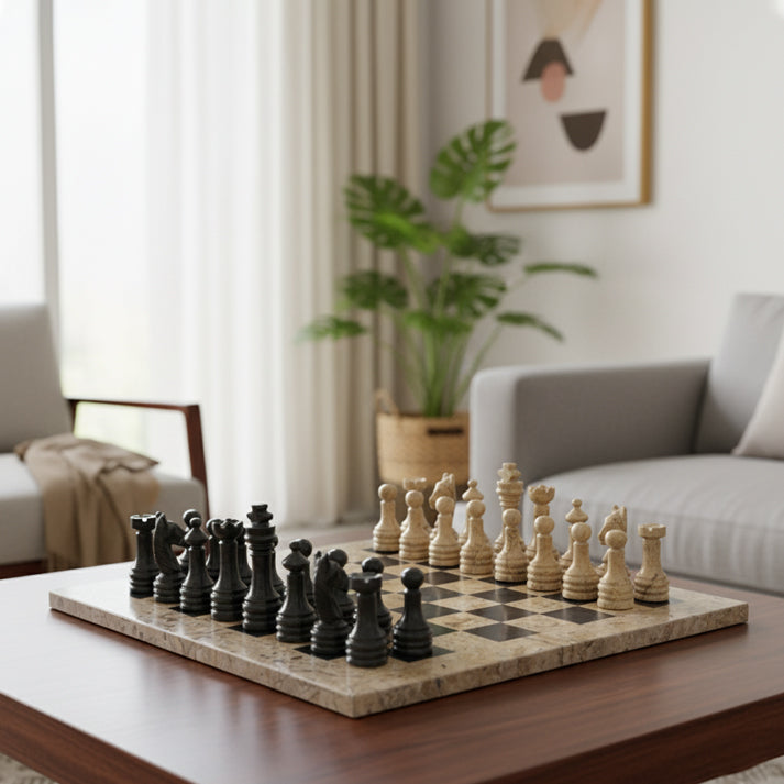 Pinecone & Black Chess (15x15)