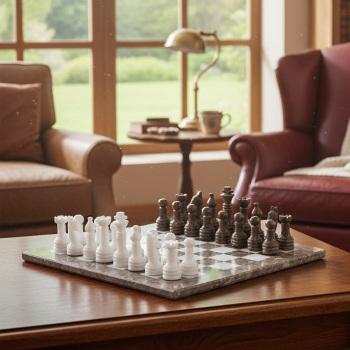 Sand Dune & White Chess (12x12)