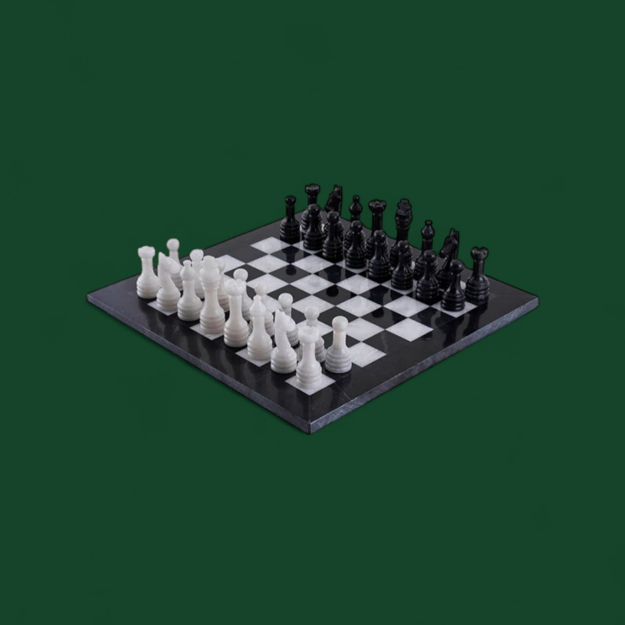 Gravel & White Chess (12x12)
